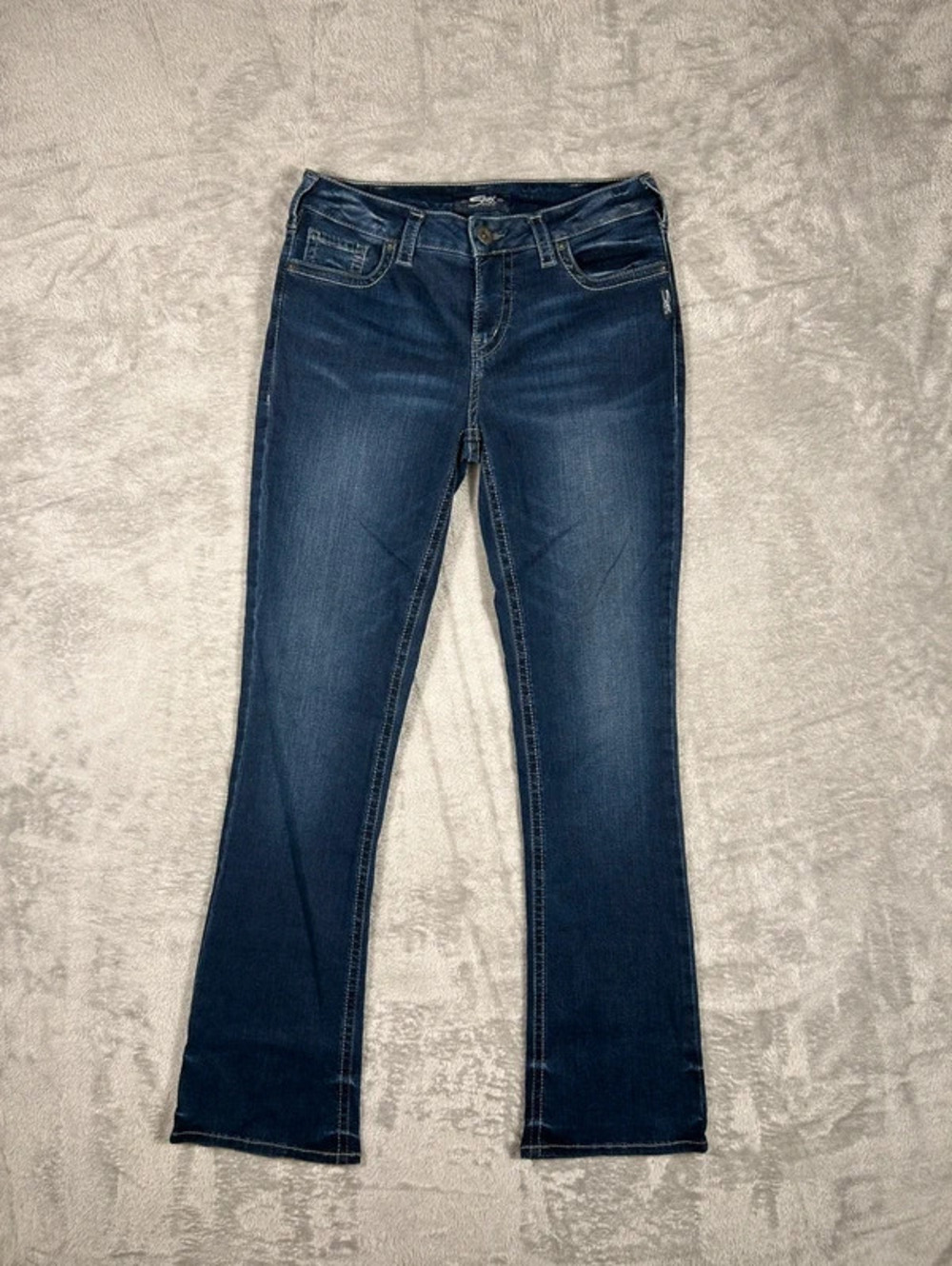 silver jeans aiko bootcut jeans W30/L31 dark wash